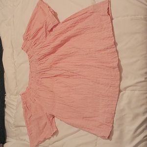 A New Day brand short sleeve off-shoulder top